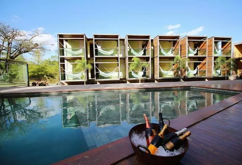 ペンション Pousada Estação Bananeiras