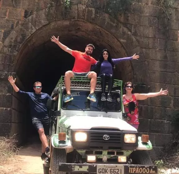 ペンション Pousada Estação Bananeiras