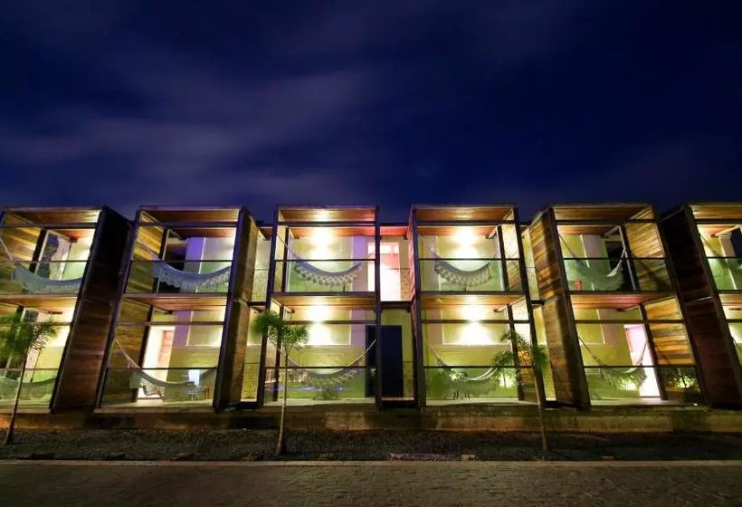 ペンション Pousada Estação Bananeiras