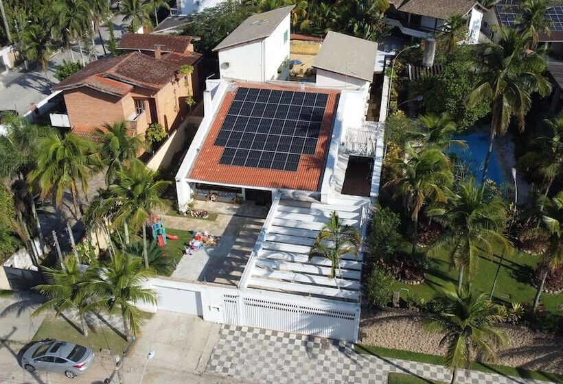 펜션 Pousada Pé Na Areia Guarujá