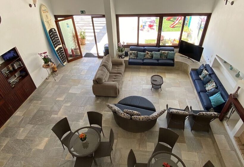 펜션 Pousada Pé Na Areia Guarujá