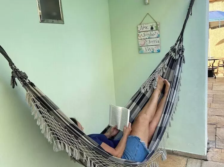 ペンション Pousada Pé Na Areia Guarujá