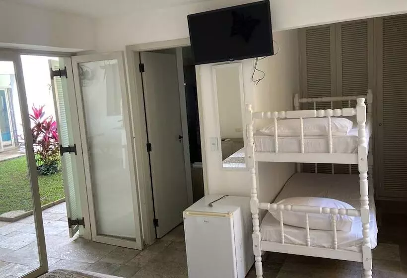 ペンション Pousada Pé Na Areia Guarujá