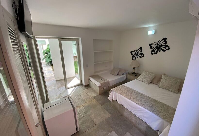 펜션 Pousada Pé Na Areia Guarujá