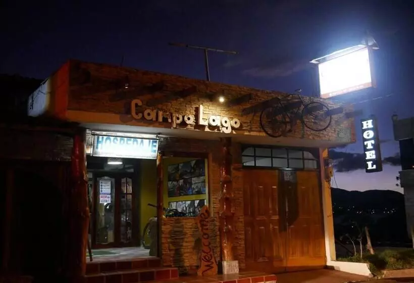 ペンション Hospedaje Campo Lago Y Glamping