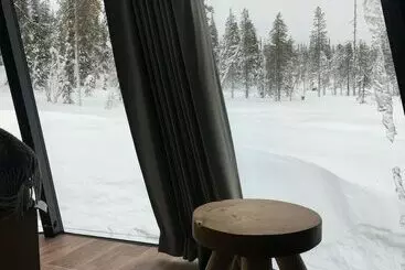 Hotel Snowlounge Aurorahut Glasigloos Ice