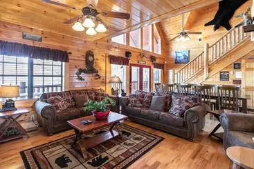 コテージ Smokystays Bears Den Cabin