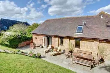 Casa Rural Converted Barn With Excellent Wooden Beams, High Ceiling And A Cosy Terrace