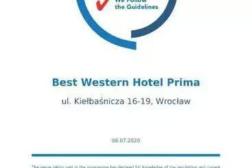 Hotel Best Western Prima  Wroclaw