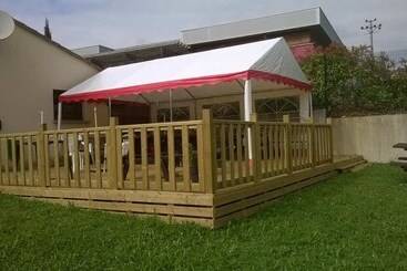 Hotel Camping L Agrion Bleu   Mobil Home