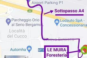 Aamiaismajoitus (B&B) Le Mura Foresteria