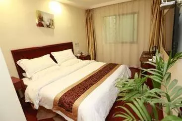 Hotelli Greentree Inn Jiansu Nantong Tongzhouwan Huanghe Road Business