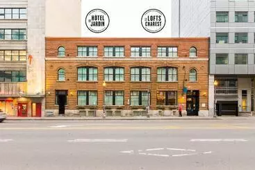 هتل Hôtel Du Jardin   Par Les Lofts Vieux Québec