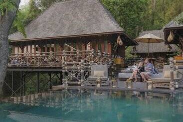 בית מלון כפרי Four Seasons Tented Camp Golden Triangle