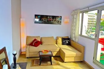 Lovely Modern Top Floor Apartment In Central Cannes Just A Short Walk From The Beaches And The Palai