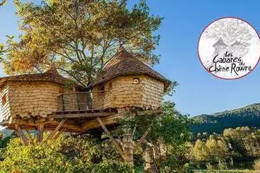 ペンション Gaïa   Les Cabanes Du Chêne Rouvre