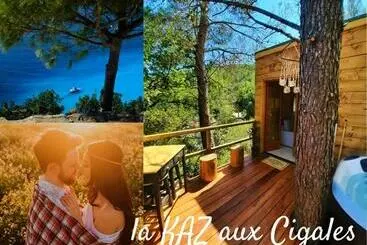 Pensão Cabane Dans Les Arbres La Kaz Aux Cigales
