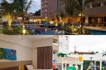 Enjoy   Olimpia Park Resort   Apartamento 1 Quarto   Em Frente Ao Park