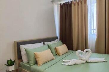 Lägenhetshotell Happirest At Smdc Air Residences Makati
