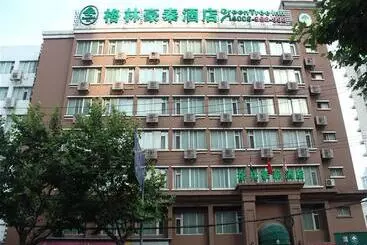 هتل Greentree Inn Shanghai Jingan Railway Station Xinzha Road Business