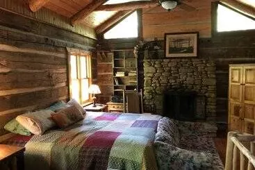 コテージ Smokey Mtn. Romantic Handcrafted Cabins