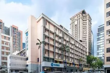 בית מלון כפרי Hanting Shenzhen Huaqiang Bei Metro Station