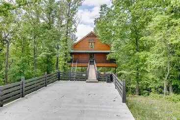 Turistihuoneistot Top Of The Line Treehouse Near Helen, Georgia
