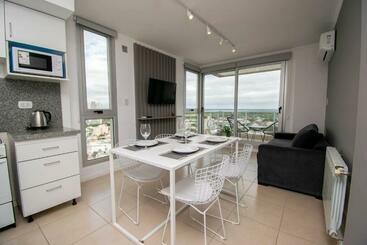 관광객 아파트 Moderno Y Luminoso Departamento Sobre Boulevard