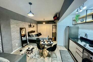 شقق خاصة سياحية Loft Studio 308 No Kobrasol à 7km De Floripa