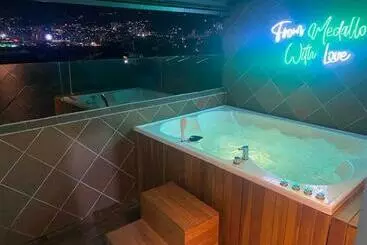 ツーリストアパートメント Nuevo Penthouse De 3 Cuartos Y 3 Baños Dúplex Con Jacuzzi Privado