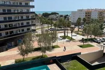 Pisos turísticos Apartamento, Piscina Y Jardín