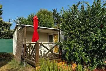 ツーリストアパートメント Mobil Home 4pers Avec Accès Piscine