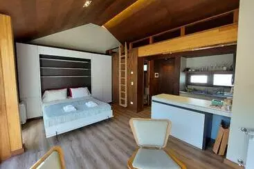 ツーリストアパートメント Monoambiente De Diseño único, Muy Cálido Y Bien Ubicado. 18v2