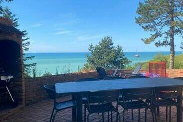 Turistlägenheter Maison Le Coteau Plage Vue Mer, 8 Pers. Petit Caux