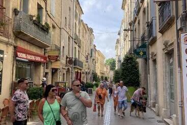 관광객 아파트 Light And Airy Apartment In The Heart Of Pézenas