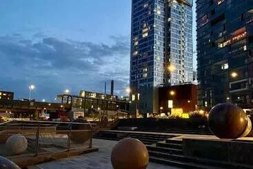 آپارتمان‌های توریست‌ها Luxury Skyscraper Apartment With Amazing View Over Helsinki