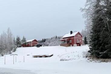 דירות לתיירים Villa Granhede  Sjöläge Med Badtunna, Eldstad Med Mera