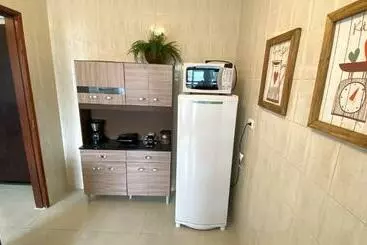 ツーリストアパートメント Apartamento Lindo Na Beira Da Praia Vila Caiçara