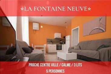Apartamente turistice La Fontaine Neuve Avallon 5 Personnes 1 Chambre 3 Lits Parking Wifi