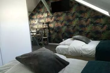 Pension Petit Studio Mansardé   2 Lits Simples