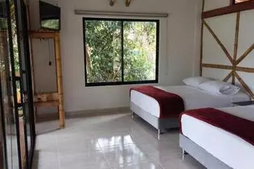 ベッドアンドブレックファースト Las Cabañas Del Escobo Cabaña Guacamayas