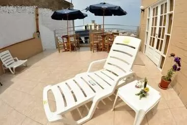 ペンション Hospedaje El álamo Playa Pulpos