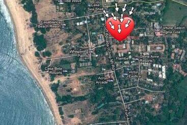 Panzió Sea Mist By Gta&h Near Sbi Bank Fort Aguada Road