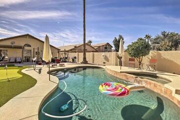 بيت ريفى Chandler House W/ Hot Tub, Pool & Fire Pit!