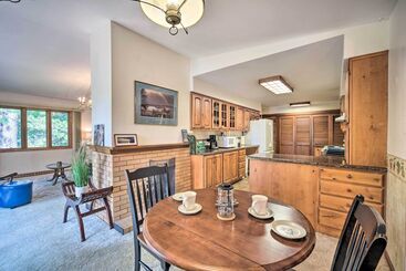 بيت ريفى Lakeside Spooner Home W/ Game Room & Views!