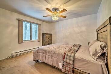 Сельский дом Pocono Pines Home ~ 10 Mi To Skiing & Hiking!