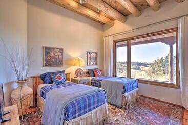 بيت ريفى Santa Fe Sanctuary With Views At Every Turn