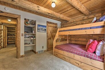 茅舍 8 Mi To Gondola: Cozy Breckenridge Cabin W/ Deck!