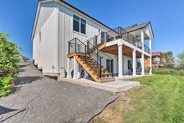 コテージ Picturesque Moses Lake House W/ Boating Dock