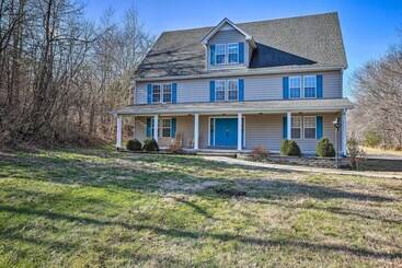 Mökkimajoitus Luxury Scottsville Retreat On 10 Acres!